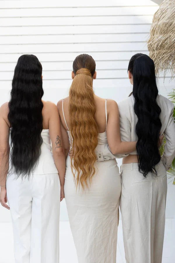 Natural Hair, Pony tail Hair Extensions, UAE Qatar KSA Kuwait Oman Bahrain Dubai Abu Dhabi