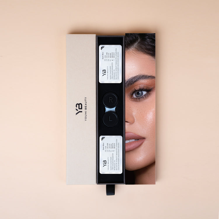 La Tulum - Dark Blue Color, Colored Contact Lenses UAE Qatar KSA Kuwait Oman Bahrain Dubai Abu Dhabi with Power