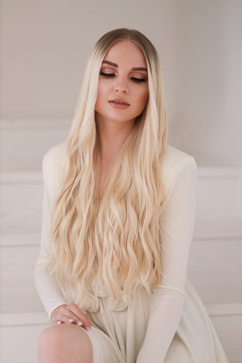 Sunflower Blonde - Clip In Hair Extension - Youmi Beauty