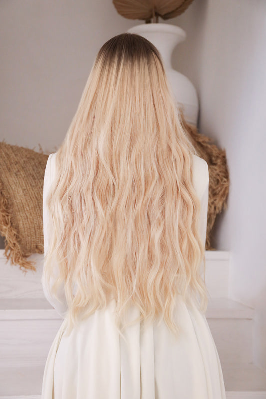 Sunflower Blonde - Clip In Hair Extension - Youmi Beauty