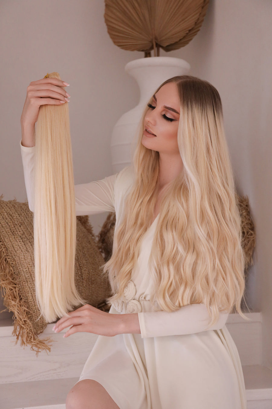 Sunflower Blonde - Clip In Hair Extension - Youmi Beauty