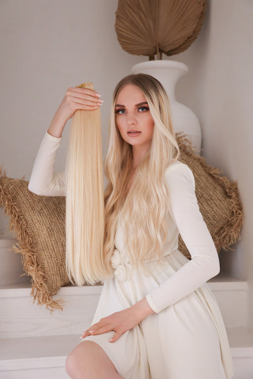Sunflower Blonde - Clip In Hair Extension - Youmi Beauty