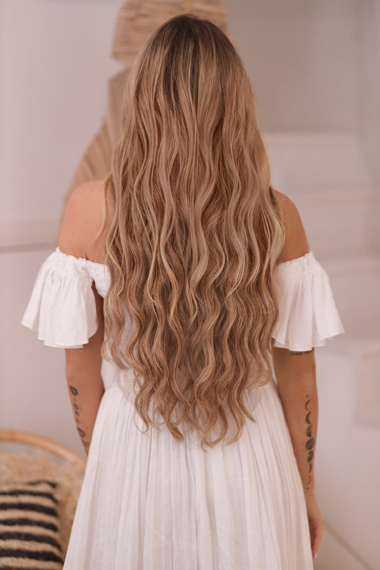 La Salty Caramel - Clip In Hair Extension - Youmi Beauty
