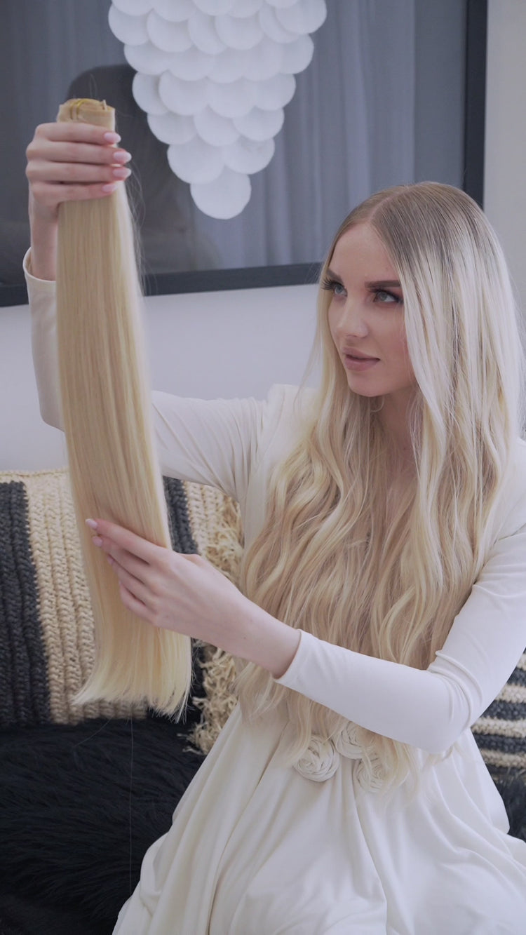 Sunflower Blonde - Clip In Hair Extension