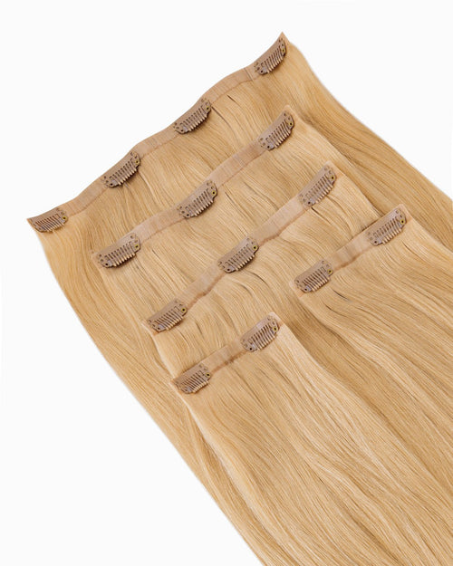 Natural Hair, Rose Champagne - Clip In Hair Extension, UAE Qatar KSA Kuwait Oman Bahrain Dubai Abu Dhabi