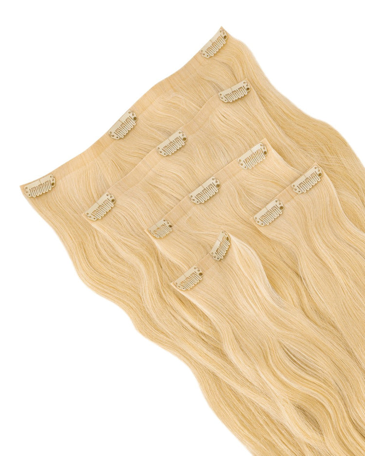 Natural Hair, Sunflower Blonde - Clip In Hair Extension, UAE Qatar KSA Kuwait Oman Bahrain Dubai Abu Dhabi