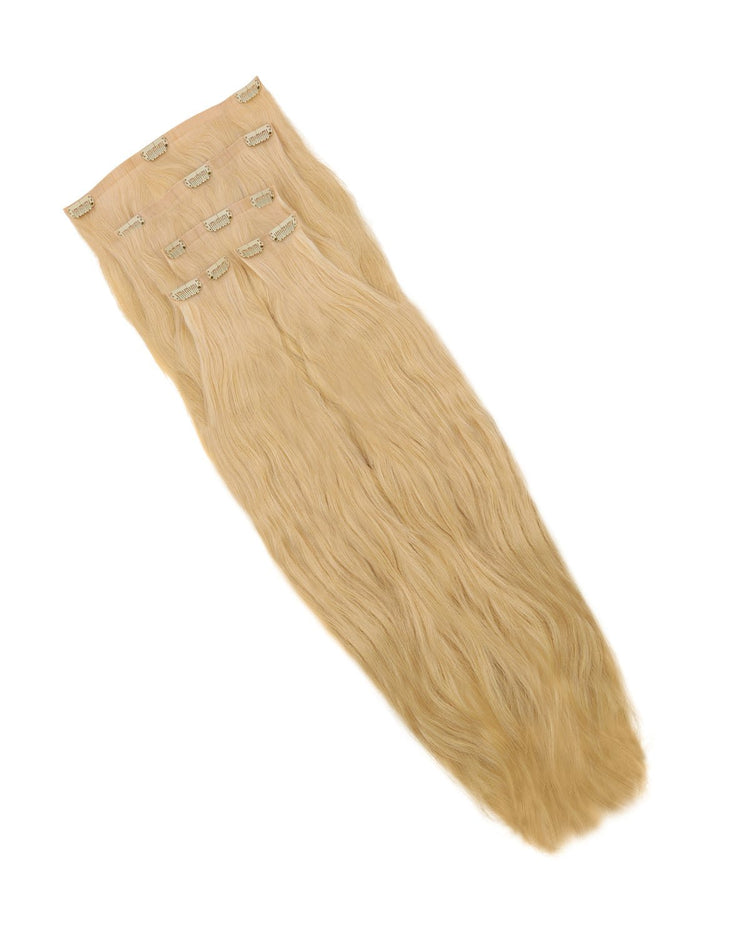 Natural Hair, Sunflower Blonde - Clip In Hair Extension, UAE Qatar KSA Kuwait Oman Bahrain Dubai Abu Dhabi
